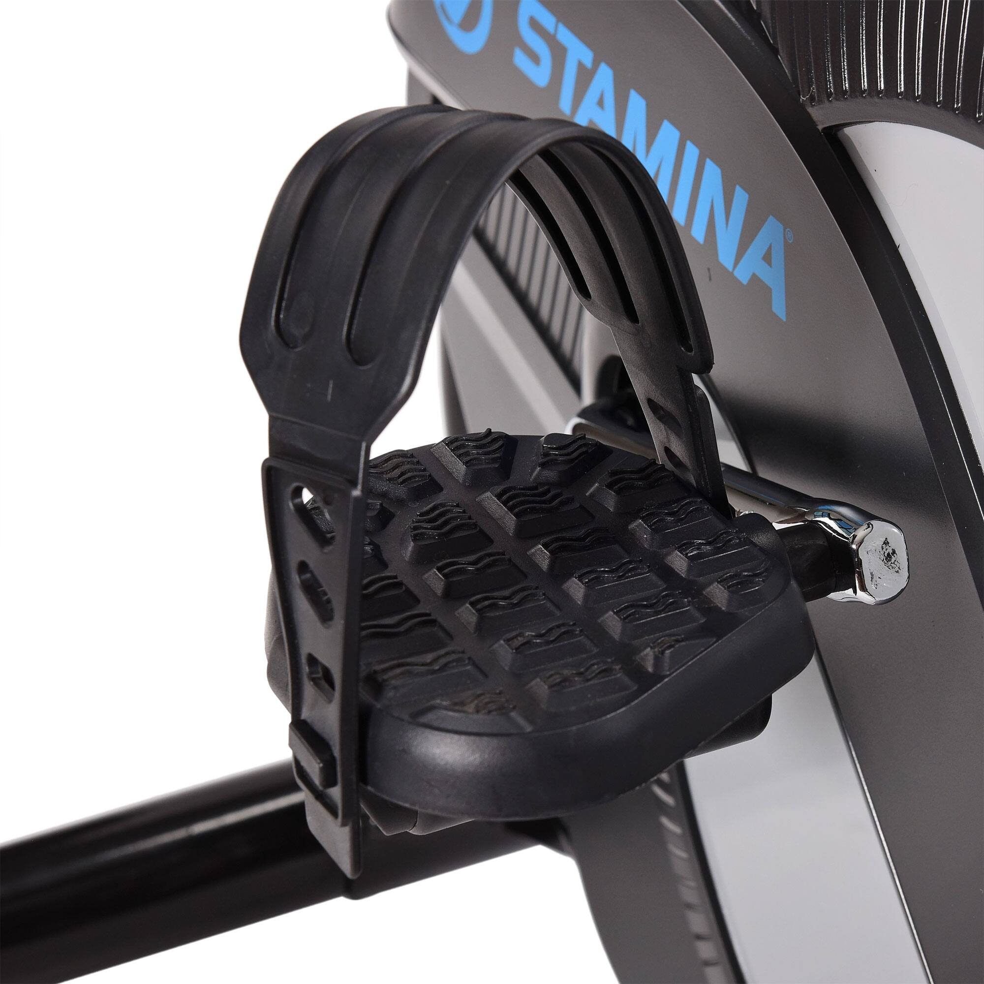 Alt View 8. Stamina Products - Stamina Products 1346 Stationary Magnetic Resistance Recumbent Exercise Bike - Black.