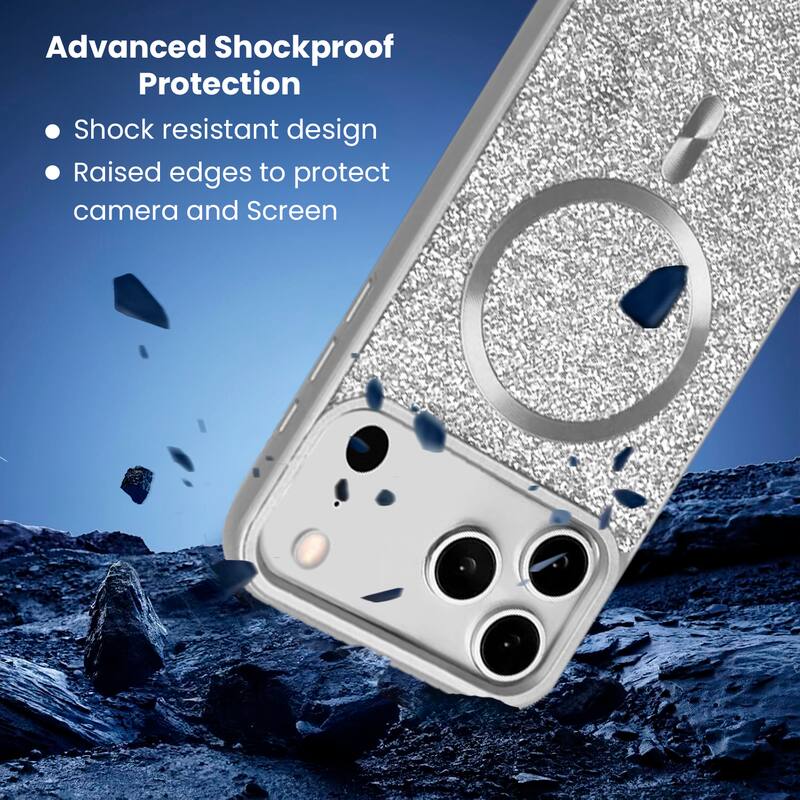 Advanced Shockproof Protection
- Shock resistant design
- Raised edges to protect camera and Screen