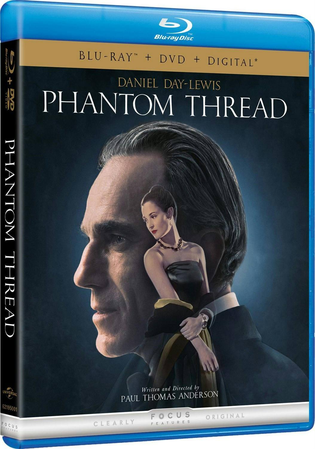 Angle. Phantom Thread (DVD + Digital) [Blu-ray].