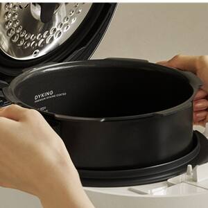 Alt View 1. cuchen - CUCHEN Induction Heating Dual Pressure Rice Cooker | 10 Person (Uncooked) 10 Cup Made in Korea - WHITE.