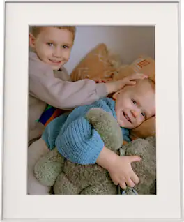 Aura Home - Aura Walden 15" Digital Wifi Frame-Clay with Paper Mat - Clay (Light)