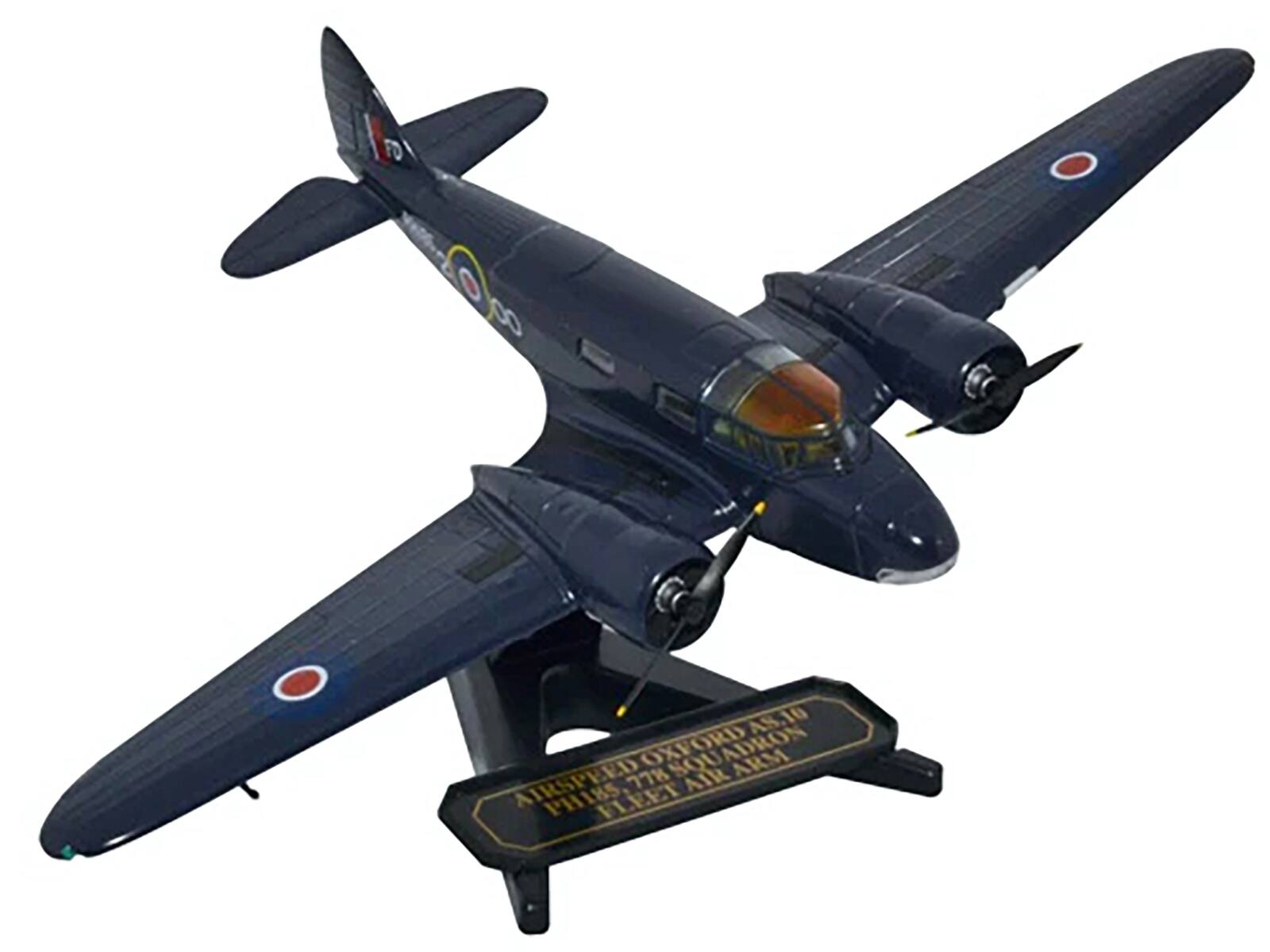 Oxford AS.10  
OXI SQUADRON  
AIRSPEED OXFORD  
776 SOU  
AIR ARM  
PH18S  
FLEET
