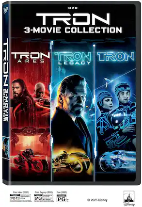 Front. Tron: Ares / Tron: Legacy / Tron - Multi-Feature (3 Disc) - DVD.