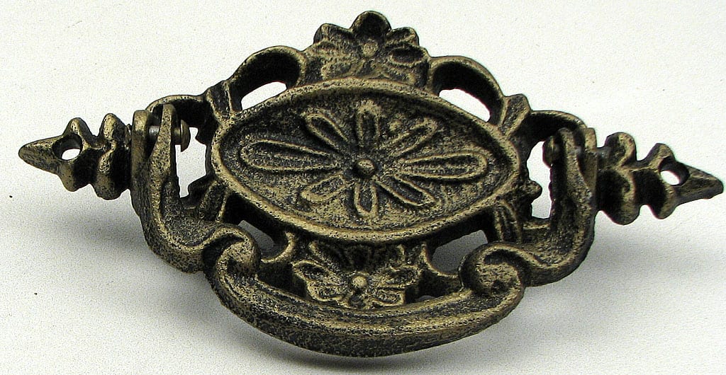 BreeBe - Elegant Drawer Handle Single - Black/Gold