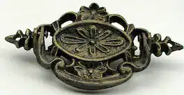 BreeBe - Elegant Drawer Handle Single - Black/Gold