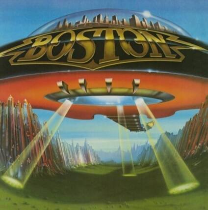 Front. Boston - Don't Look Back - VINYL LP.