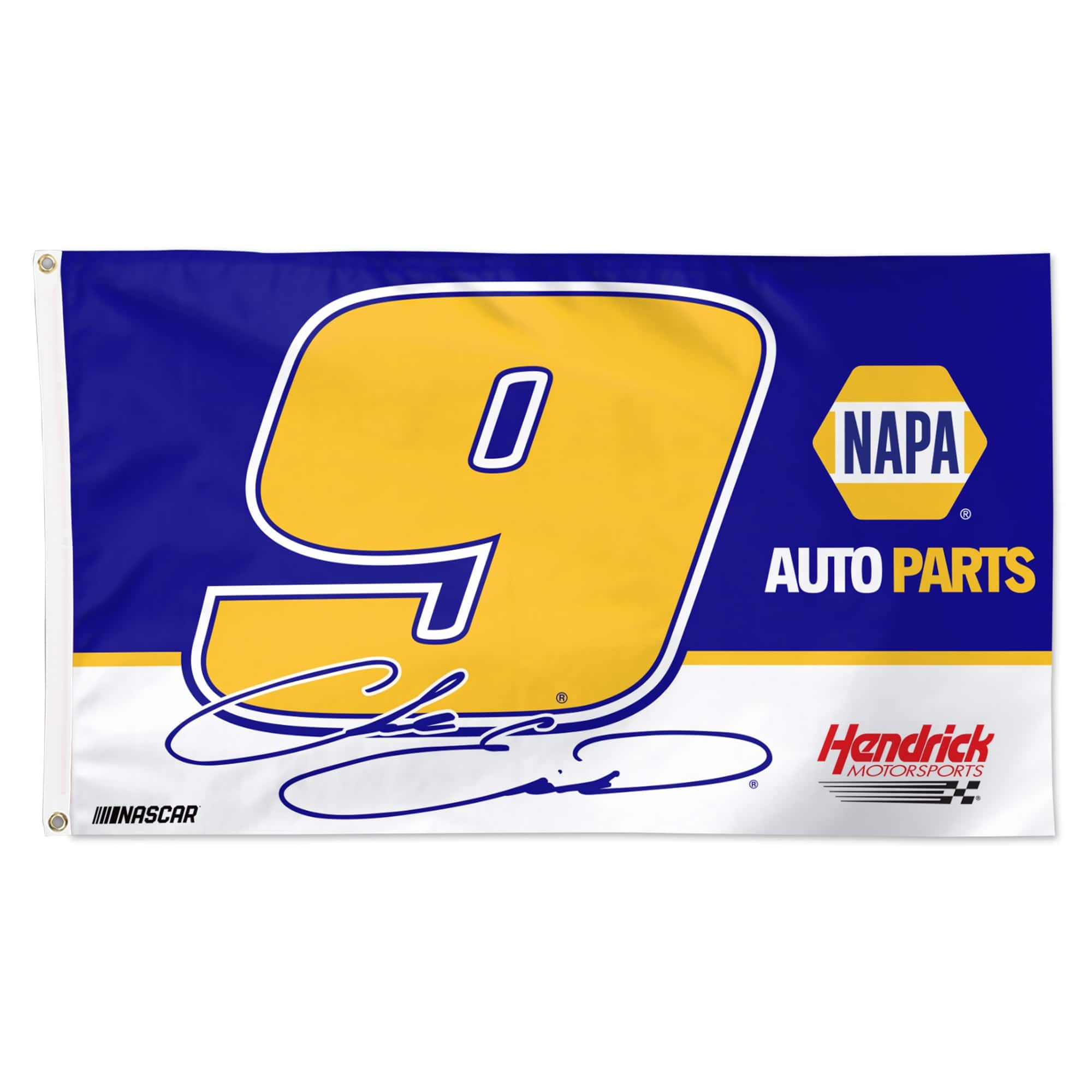 WinCraft - Chase Elliott 3' x 5' Single-Sided Deluxe Flag - Multicolor