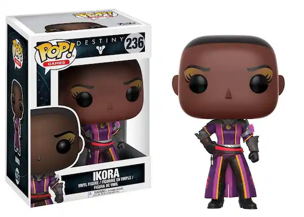 POP! GAMES
DESTINY 236
IKORA
VINYL FIGURE / FIGURINE EN VINYLE / FIGURA DE VINIL
WARNING: CHOKING HAZARD