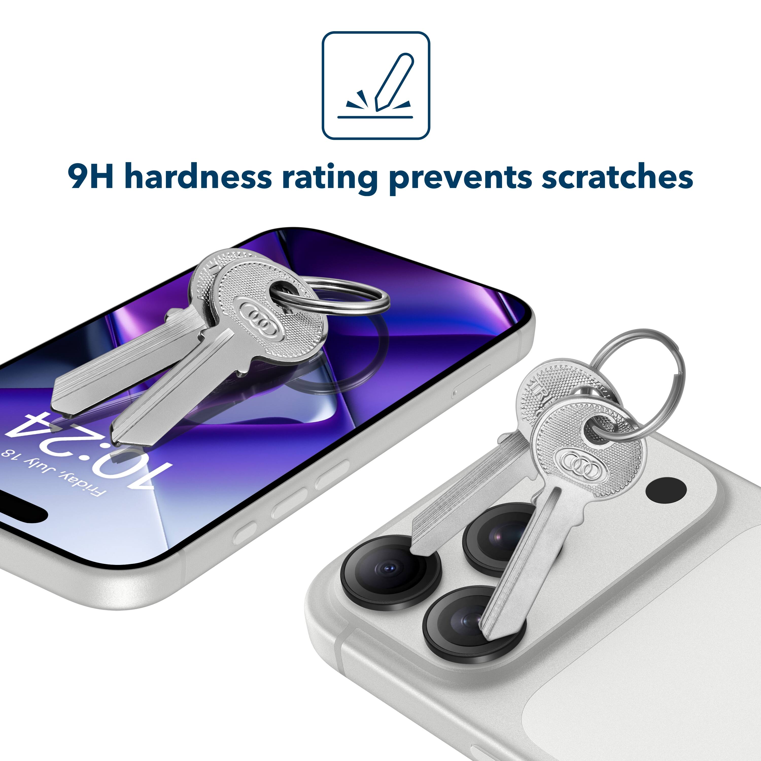 9H hardness rating prevents scratches

10:27
Friday, 18 July