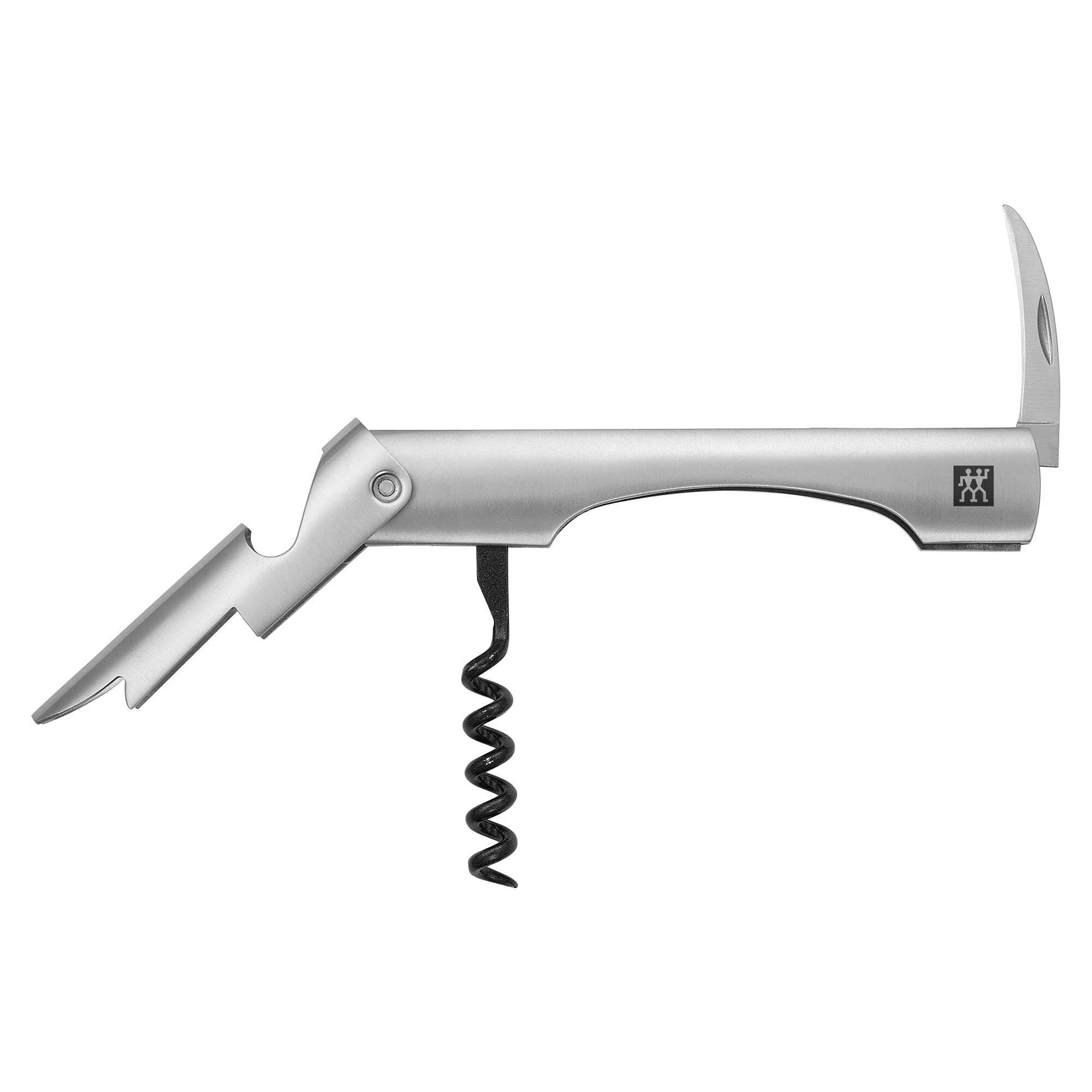 Alt View 1. ZWILLING - ZWILLING Sommelier Stainless Steel Waiter's Corkscrew - Stainless Steel.