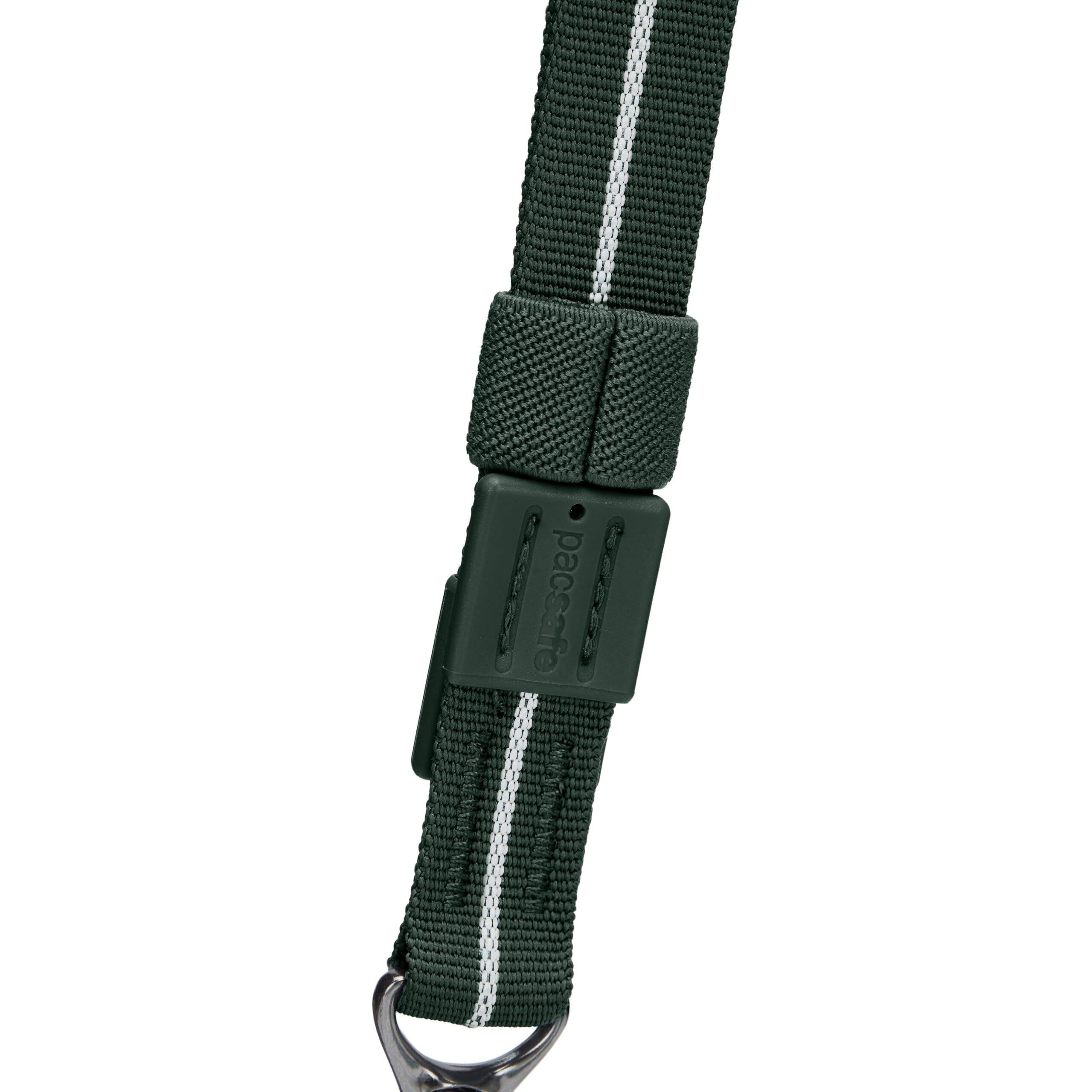 Alt View 3. Pacsafe - GO Anti Theft Crossbody Pouch - Spruce Green.