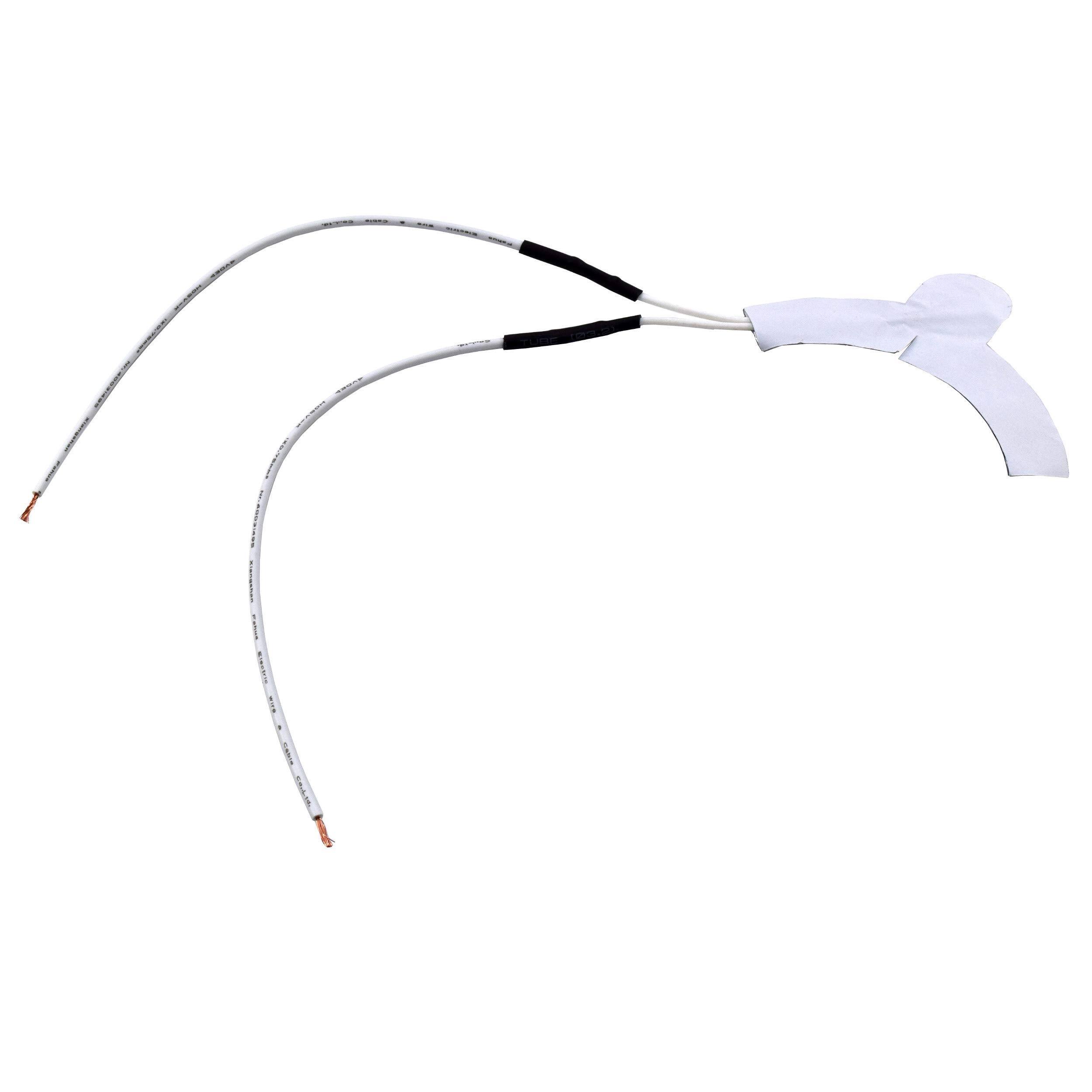 Left. HQRP - Dispenser Water Tube Heater Kit for GE Refrigerator - WR49X10173 Replacement, Line Freeze Prevention.