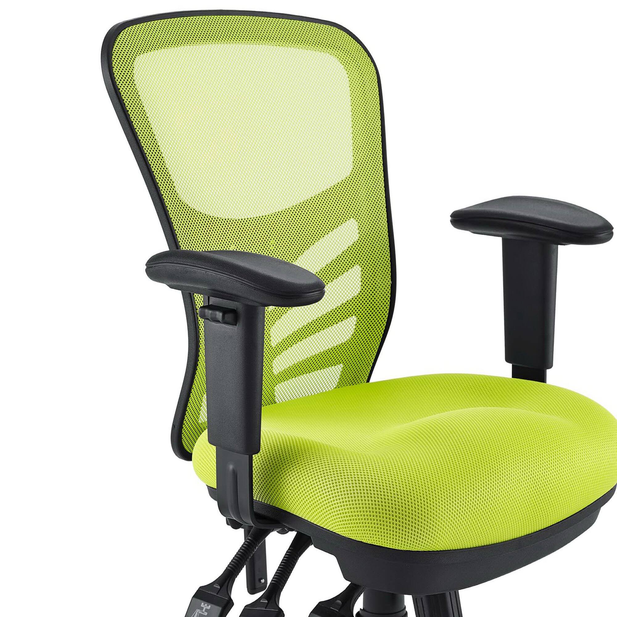 Alt View 6. Modway - Articulate Mesh Office Chair by Modway - Green.