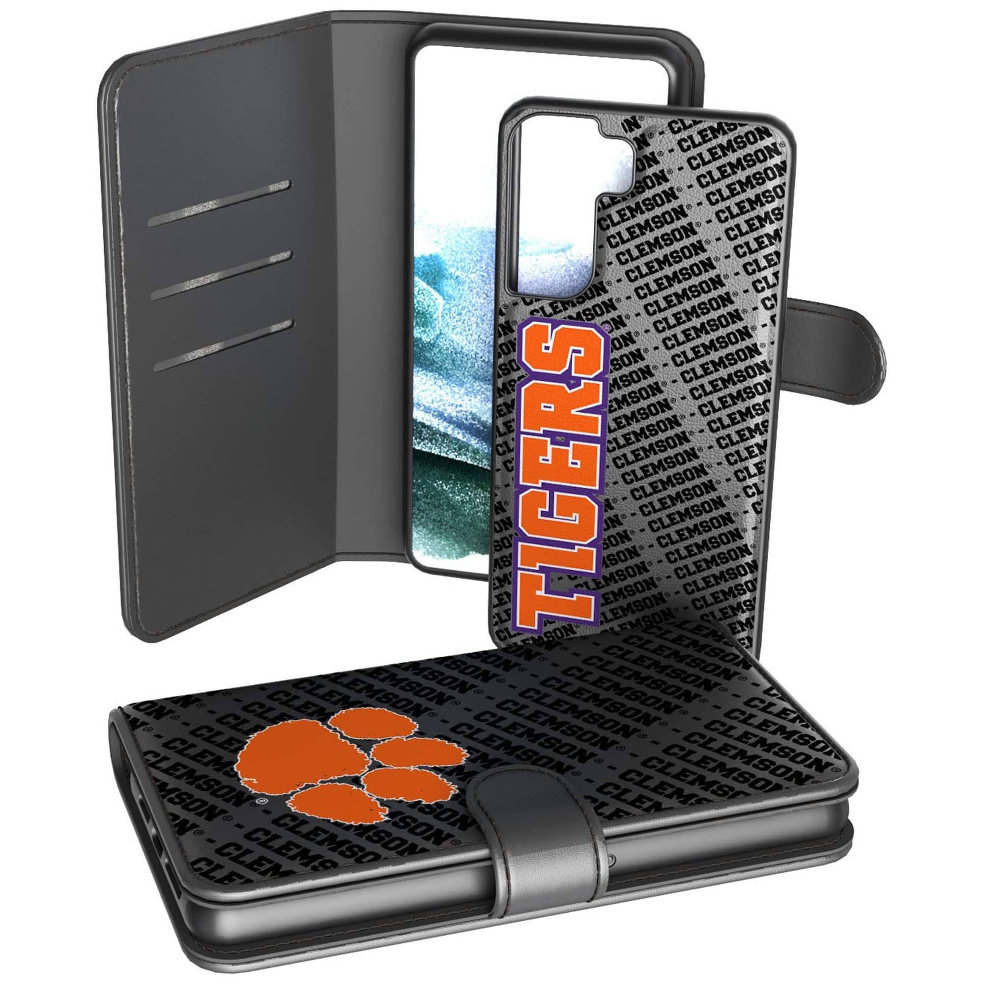Keyscaper - NCAA - Clemson Tigers Samsung Galaxy Mono Tilt Wallet Case - S10 Plus - Multicolor price history on PriceWatchPro
