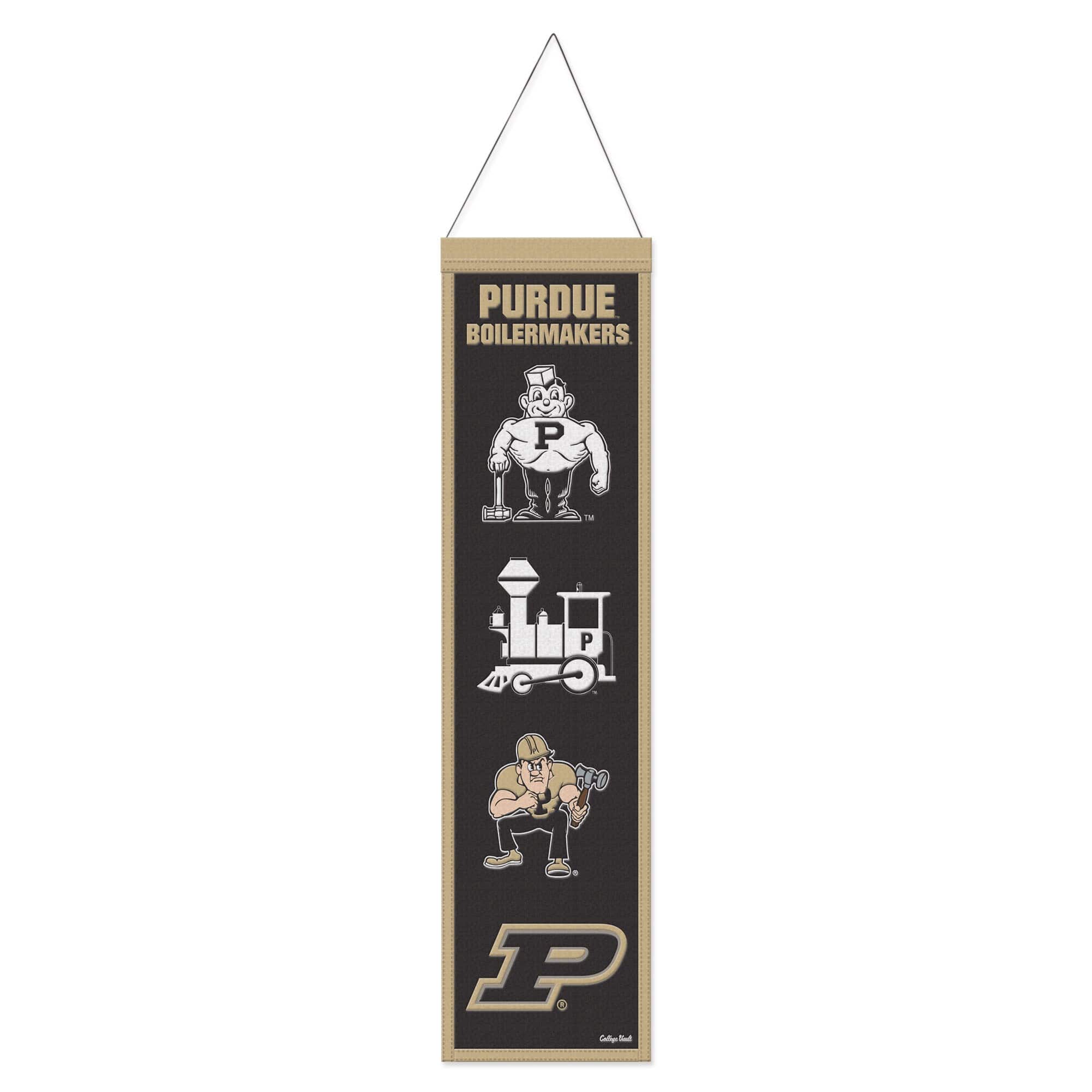 WinCraft - Purdue Boilermakers 8" x 32" Evolution Banner - Multicolor