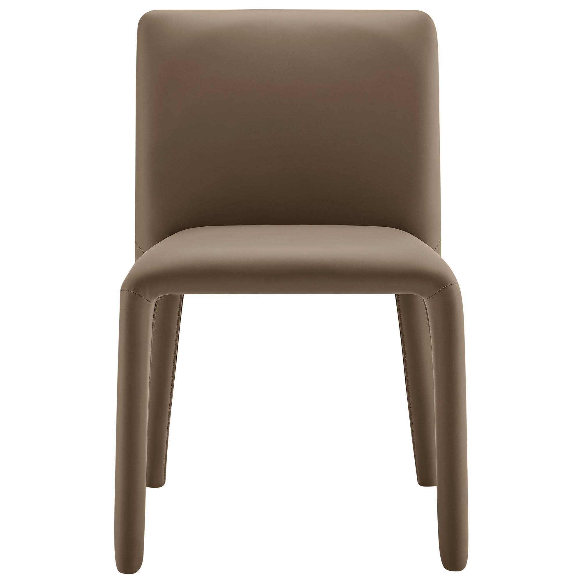 Alt View 2. Modway - Rhodes Vegan Leather Upholstered Dining Chair by Modway - Brown.