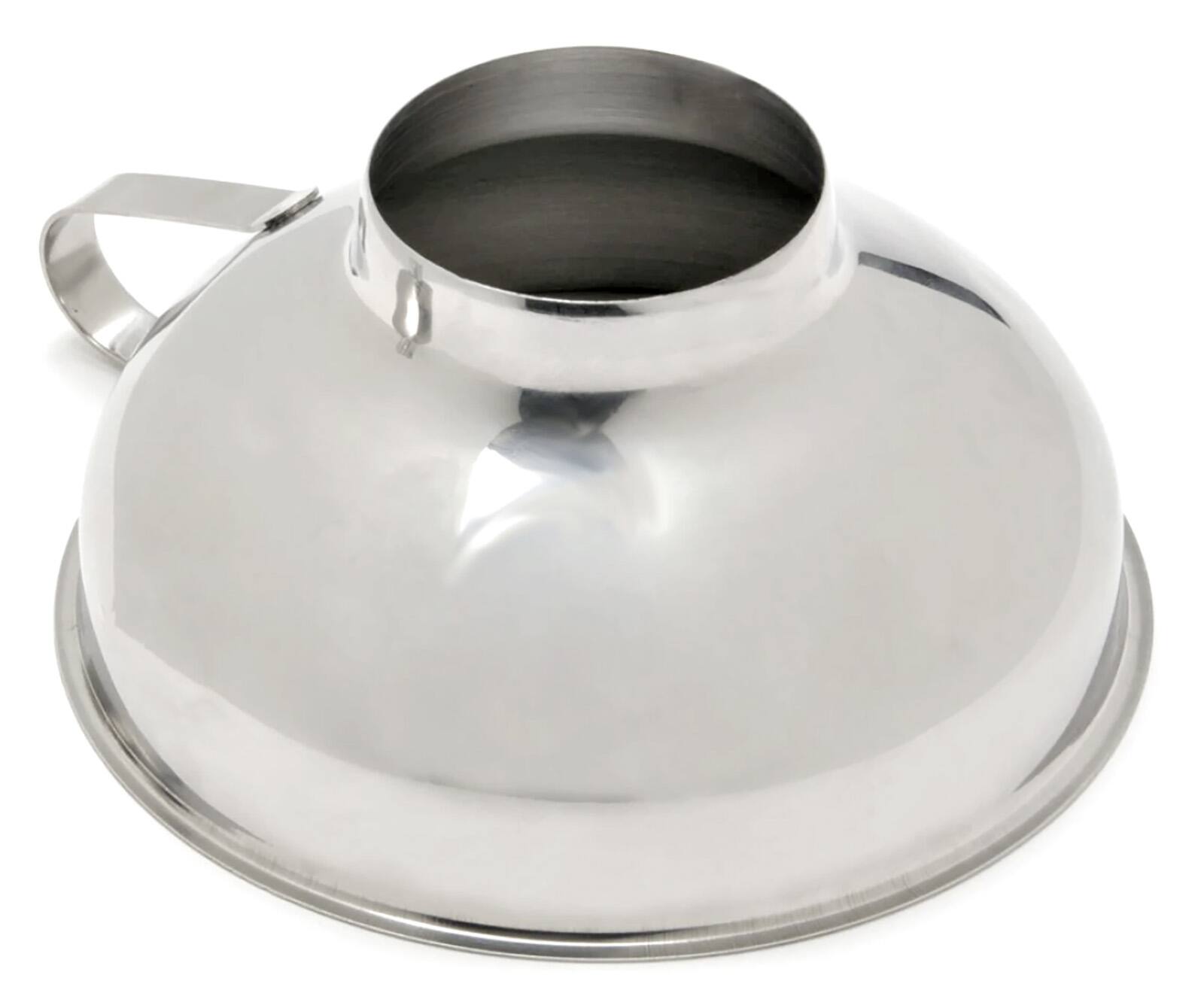 Alt View 1. Kuchenprofi - Wide Mouth Canning Funnel, Stainless Steel, 5.5-Inch Diameter - Silver.
