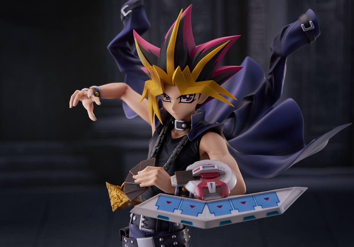 Alt View 3. PopMarket - Kotobukiya - Yu-Gi-Oh! - ARTFX J - Yami Yugi Passionate Duelists PVC Figure   - COLLECTIBLES - Multicolor.