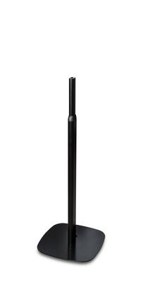 Front. Bluesound - Bluesound Pulse M and Pulse Flex Speaker Stand - Black - Black.