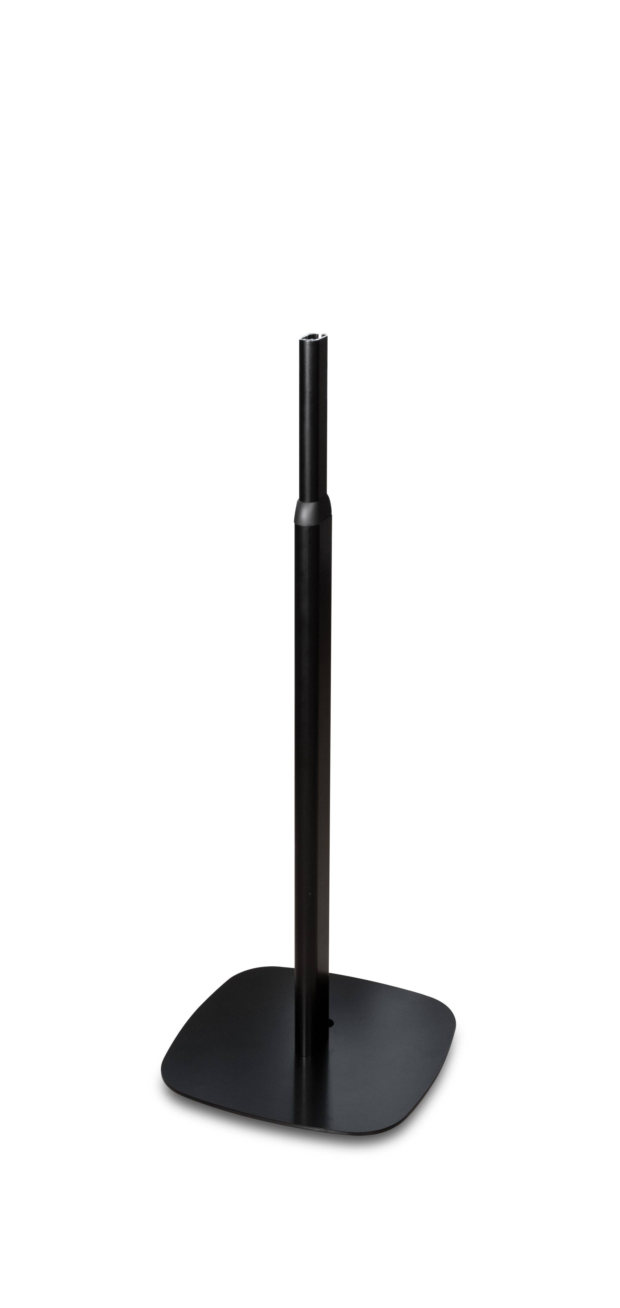 Front. Bluesound - Bluesound Pulse M and Pulse Flex Speaker Stand - Black - Black.