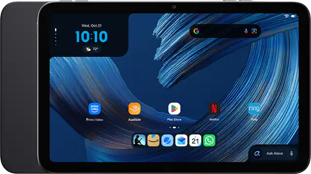 Wed, Oct 21 10:10 72°
Prime Video
Audible
Play Store
Netflix
Ring
21
Ask Alexa
