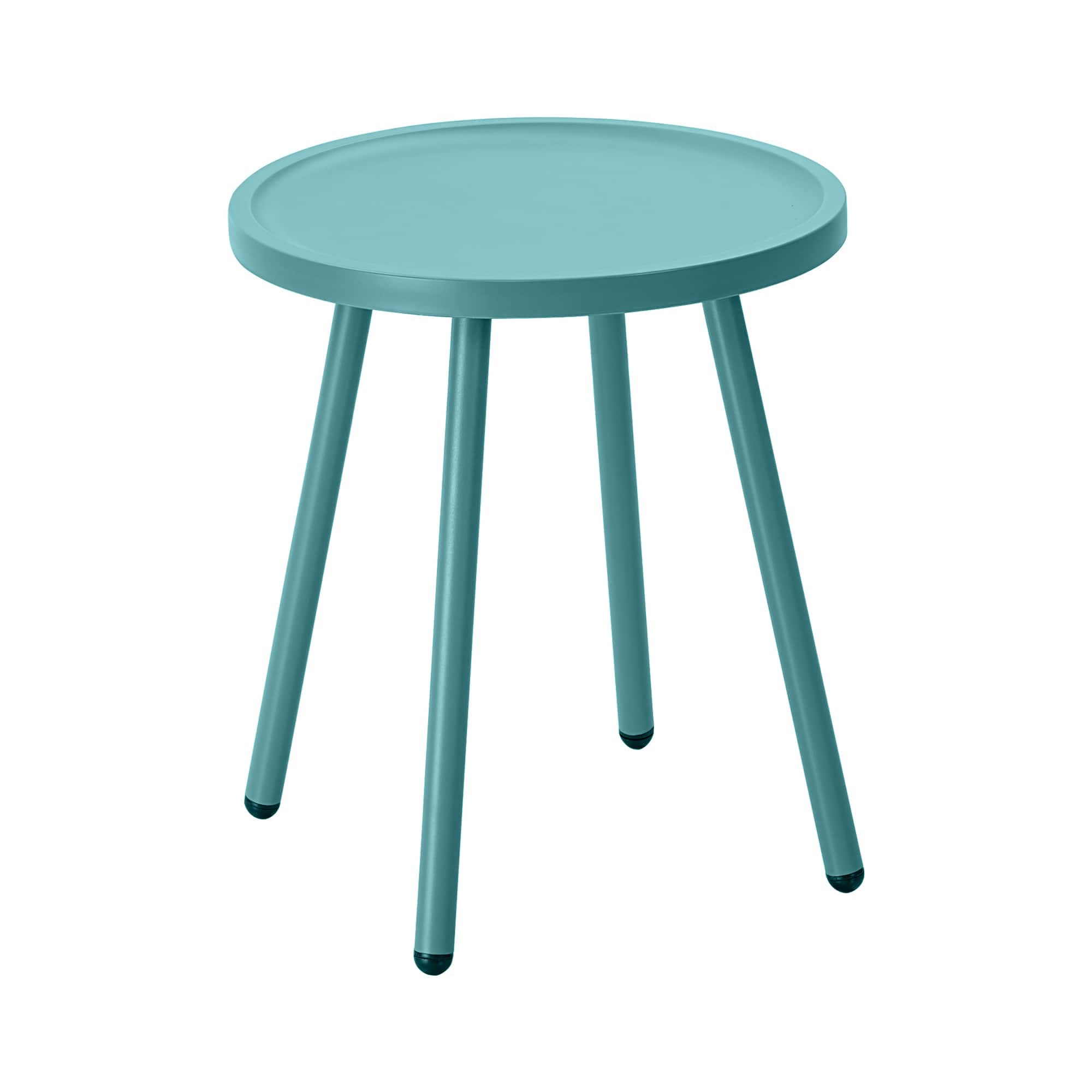 Werph - End Table Living Room Side Table - Blue
