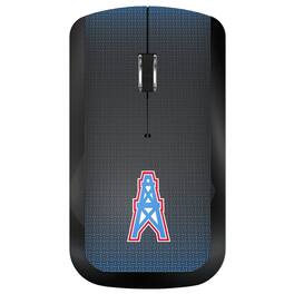Keyscaper - Throwback Houston Oilers Wireless USB Computer Mouse - Wireless - Black