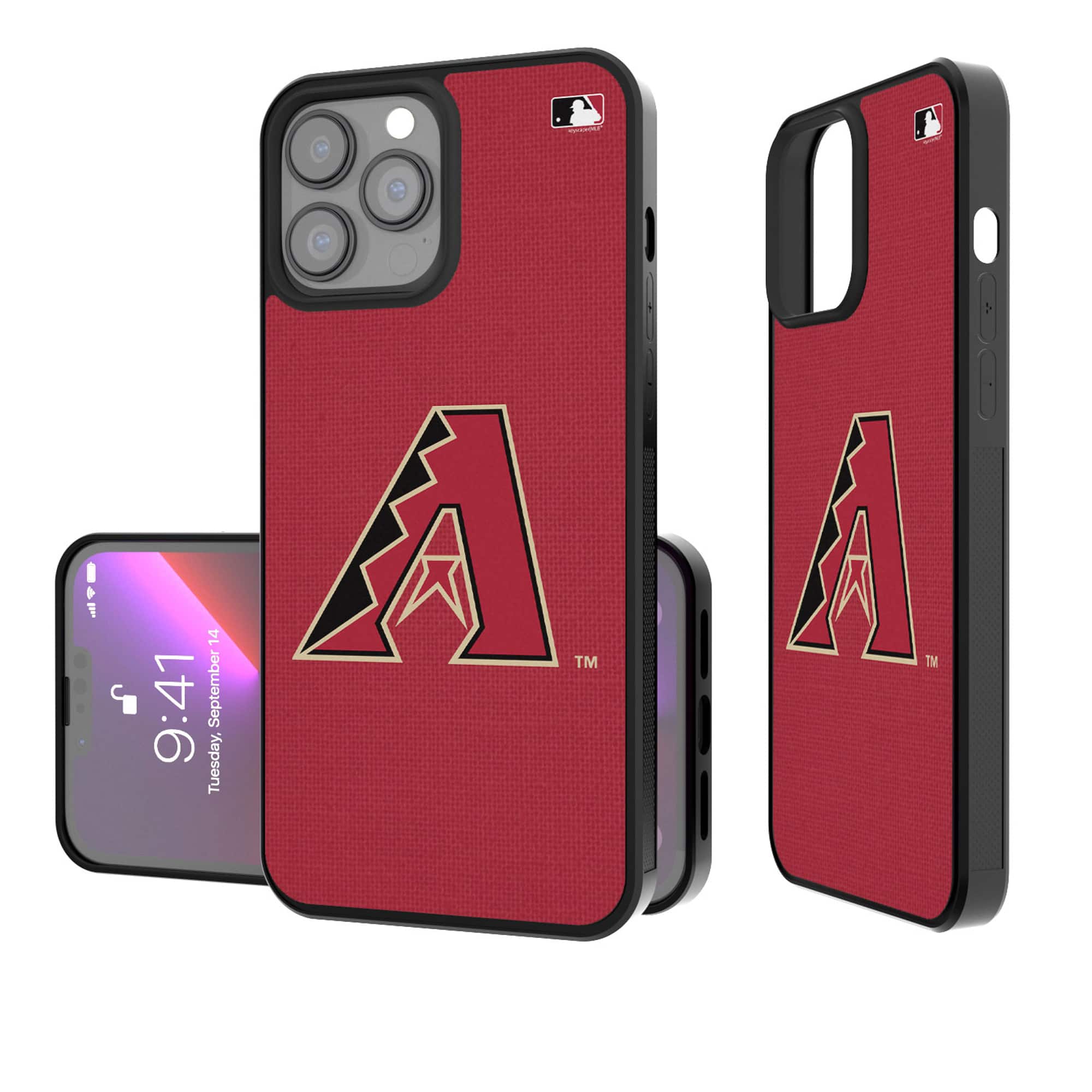 Keyscaper - MLB - Arizona Diamondbacks iPhone Solid Design Bump Case - 15 Plus - Multicolor price history on PriceWatchPro