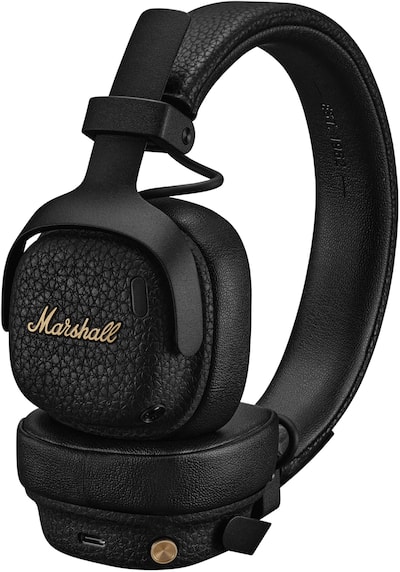 Marshall Milton A.N.C. Wireless On Ear Bluetooth Headphones with Marshall Milton A.N.C. Wireless On Ear Bluetooth Headphones with