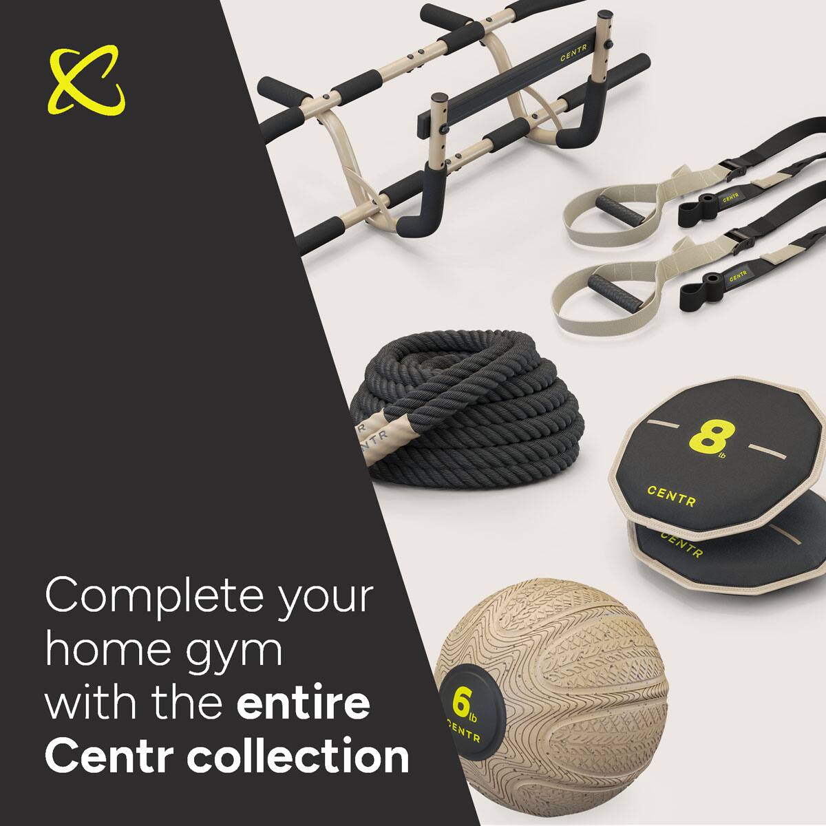 Complete your home gym with the entire Centr collection.