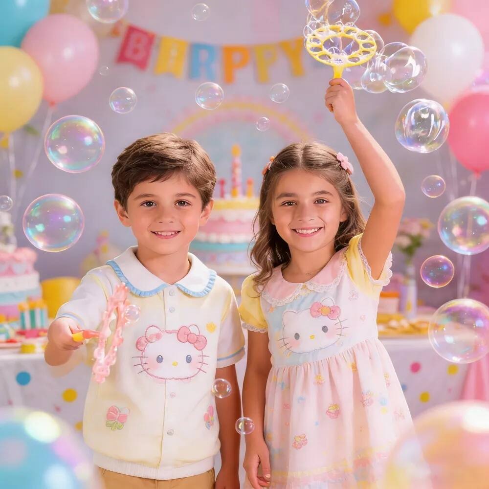 Alt View 3. Joyfy - 42Pcs Giant Bubble Wands Set with Tray, Bubble Maker Wands Bulk with Assorted Shapes for Kids Toddlers Summer Outdoor.