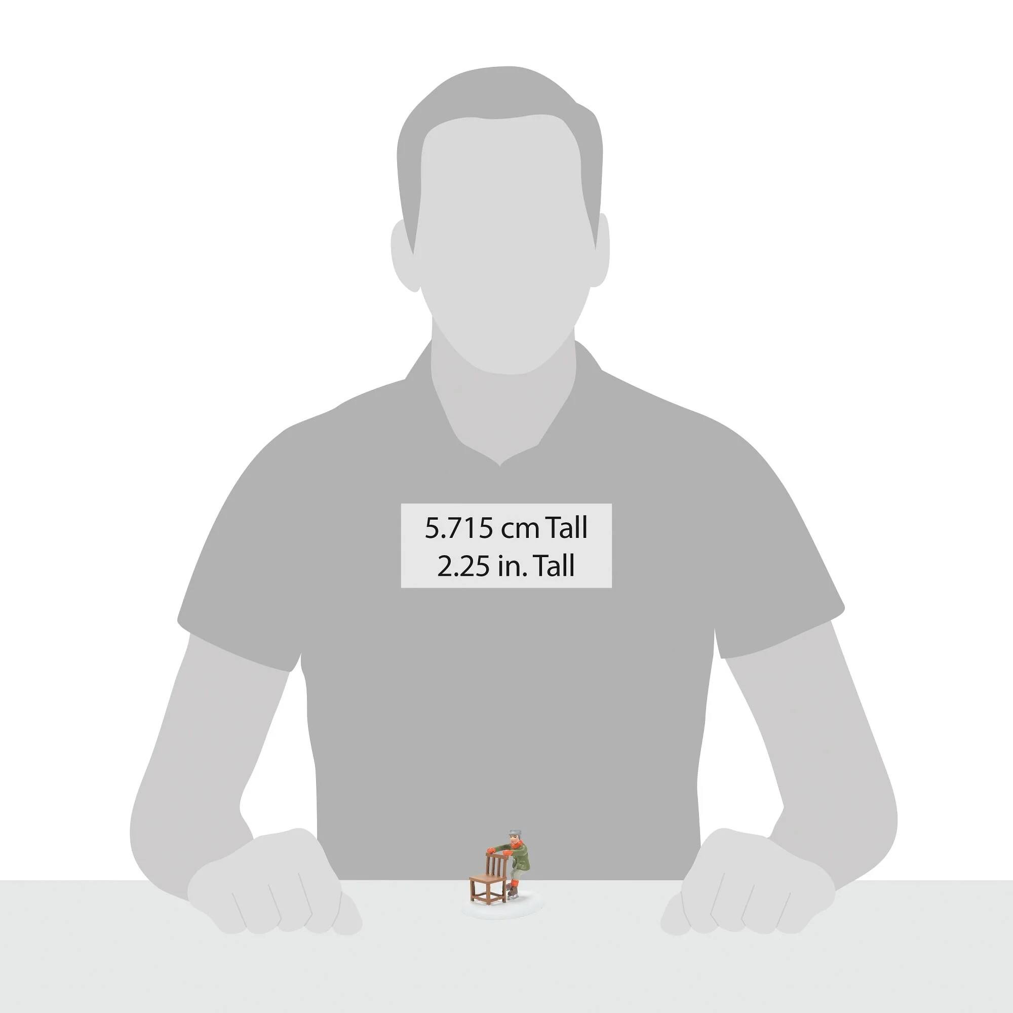 5.715 cm Tall  
2.25 in. Tall