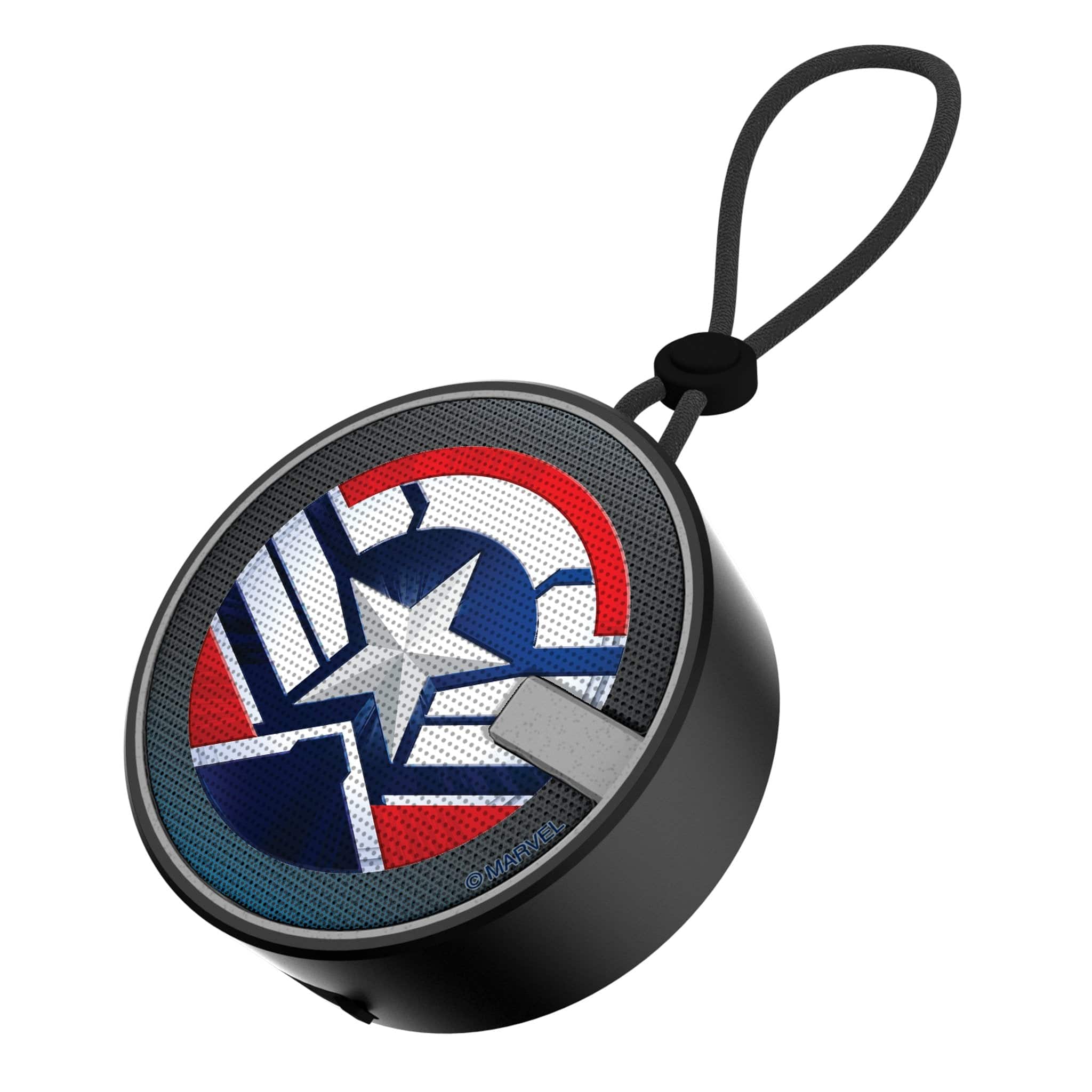 Keyscaper - Marvel Grid Waterproof Speaker - Sam Wilson Captain America