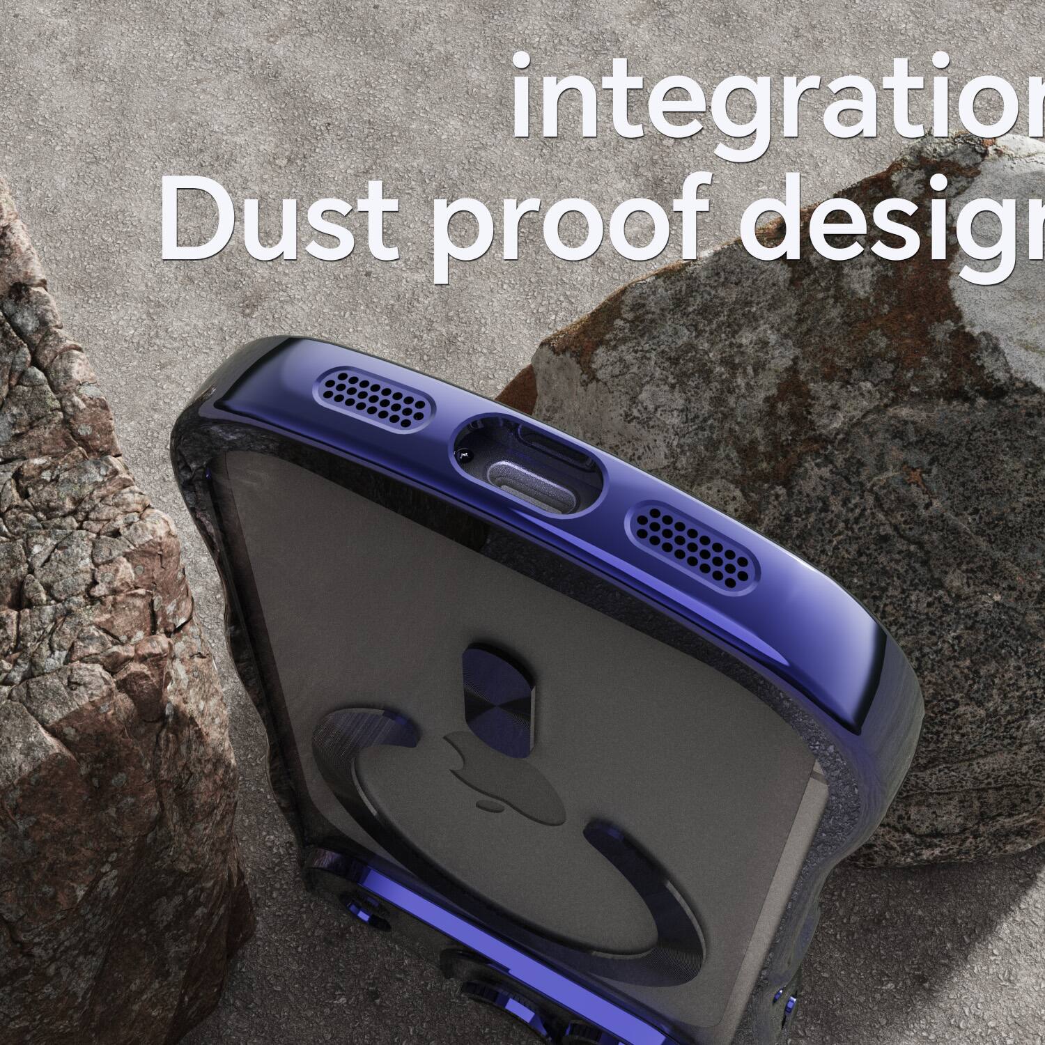 integration  
Dust proof design