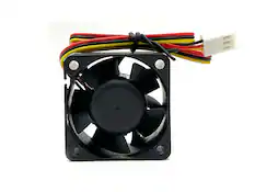 Front. Bluegears - b-Blaster 40 2 ball bearing 9000 RPM DC Fan with Excellent Airflow of up to 17 CFM - black.