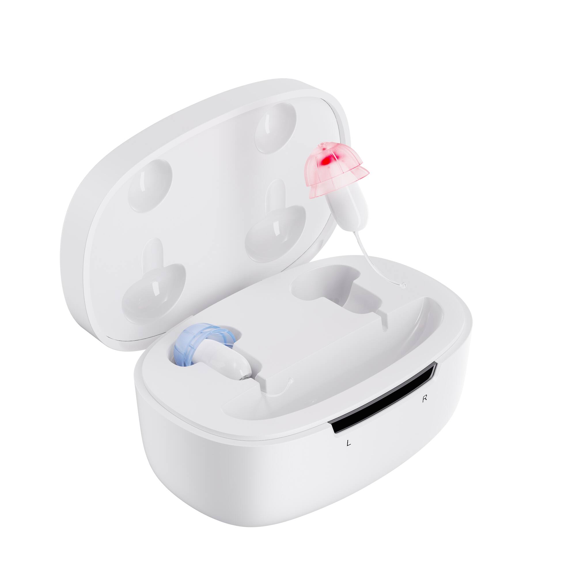Ceretone - Core one OTC IIC Hearing Aids - White