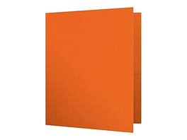 Oxford - Twin Portfolio Folders, 25/Box (OXF 57510) - Orange