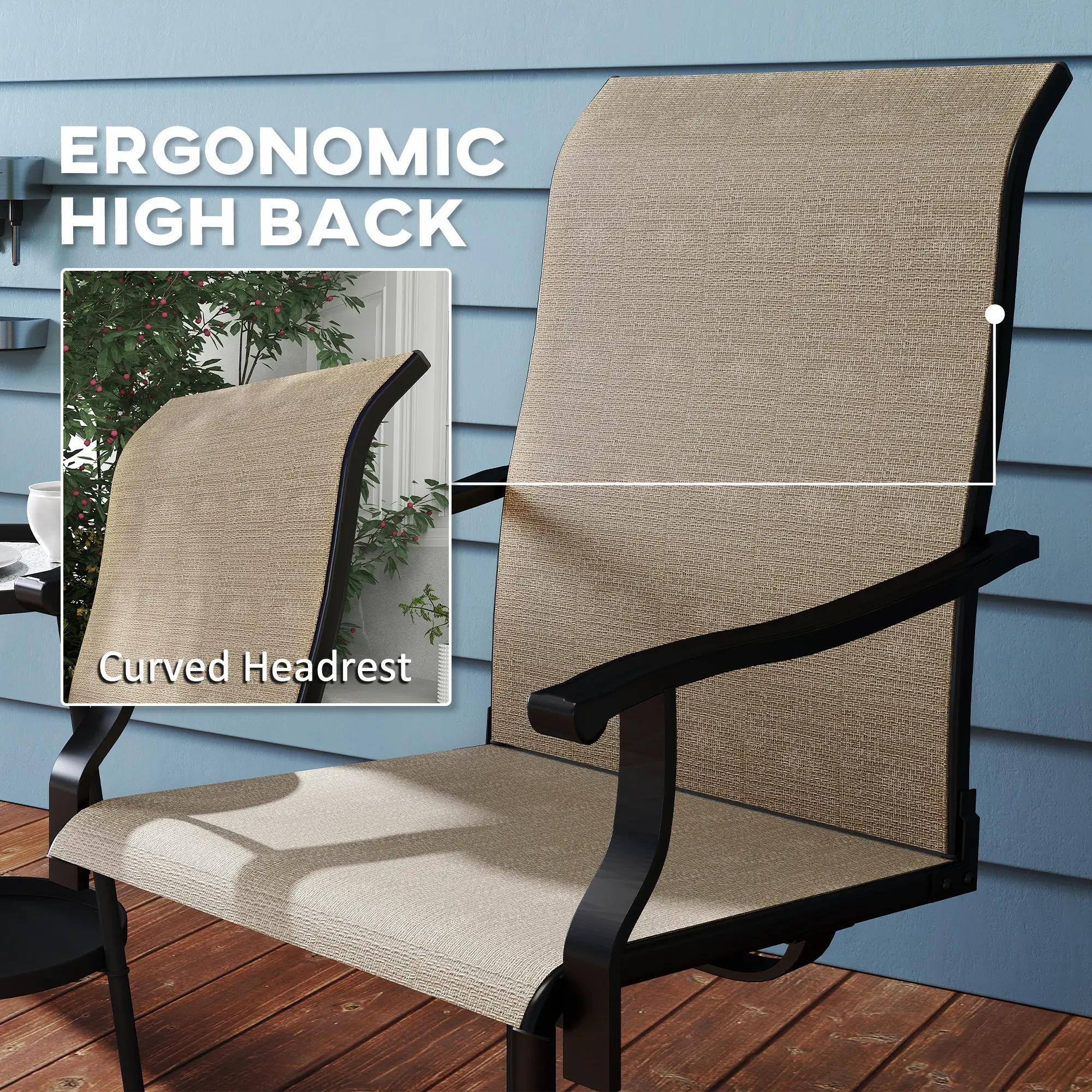ERGONOMIC HIGH BACK

Curved Headrest