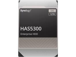 Synology - HAS5300-12T Enterprise 12TB HDD SAS 12Gb/s 512e 7200 RPM 256MB Cache 3.5" Internal Hard Drive
