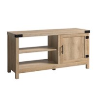 Sauder - Bridge Acre TV Stand  for TV's up to 50" - Orchard Oak - Front_Zoom