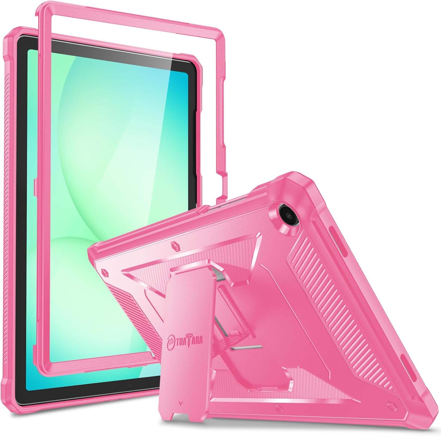 Fintie - Shockproof Case for Samsung Galaxy Tab A11+/A9+ 11 Inch, Tuatara Rugged Hybrid TPU+PC Cover, Built-In Screen Protector - Magenta price history on PriceWatchPro