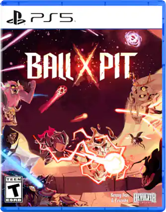 PS5
BALL X PIT
TEEN
ESRB
Kenny Sun & friends
DEVOVER DIGITAL - T (Teen 13+)