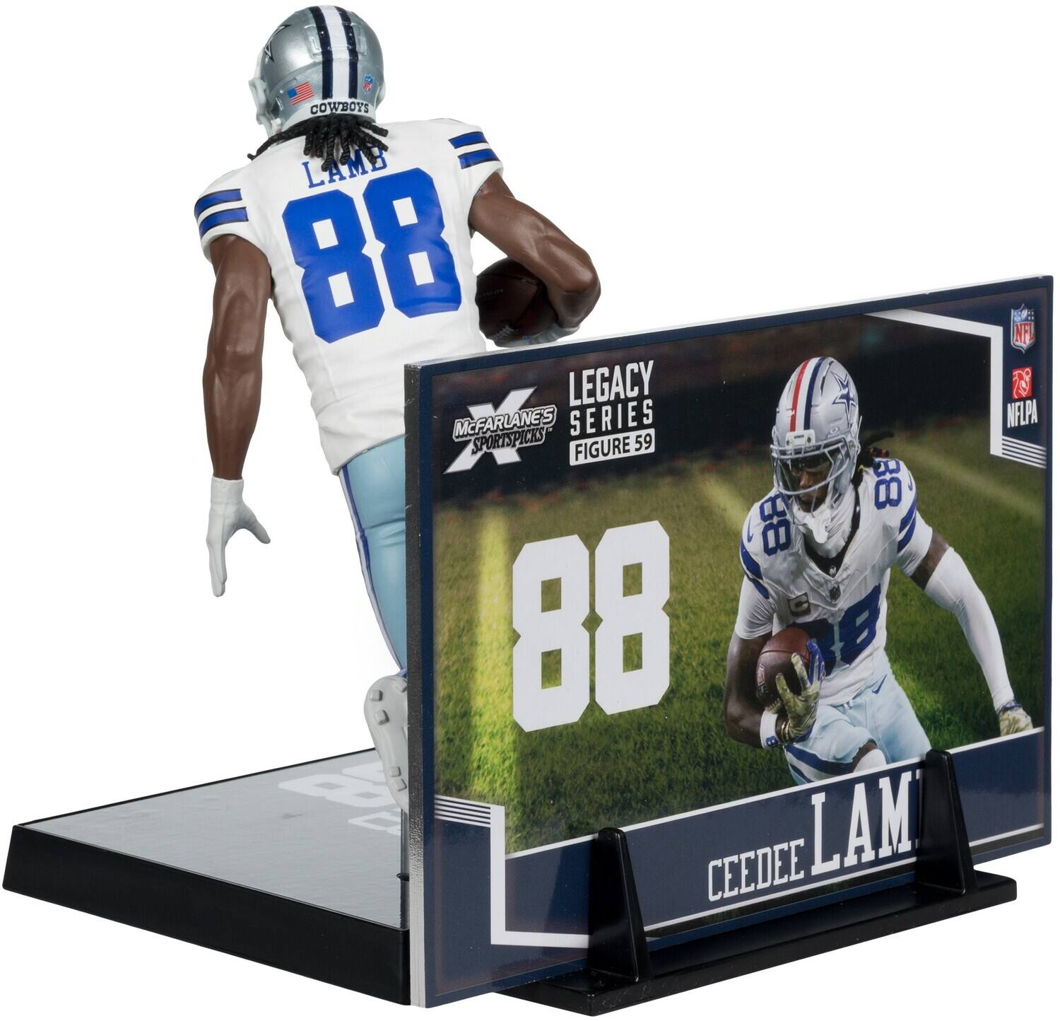 COWBOYS LAMB 88 LEGACY SERIES SPORTSPICKS FIGURE 59 88 88 88 E T LAM CEEDEE NFLPA