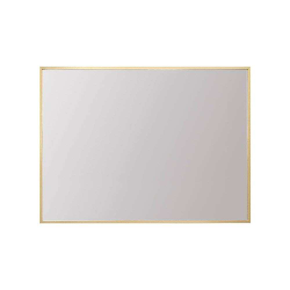 Alt View 1. Elegant Decor - Aluminum Frame Rectangle Mirror 27x36 In Gold - Gold.