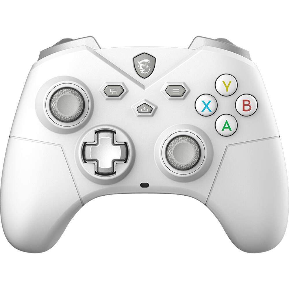 Front. MSI - Force GC300 Wireless Controller FORCEGC300WW - White.