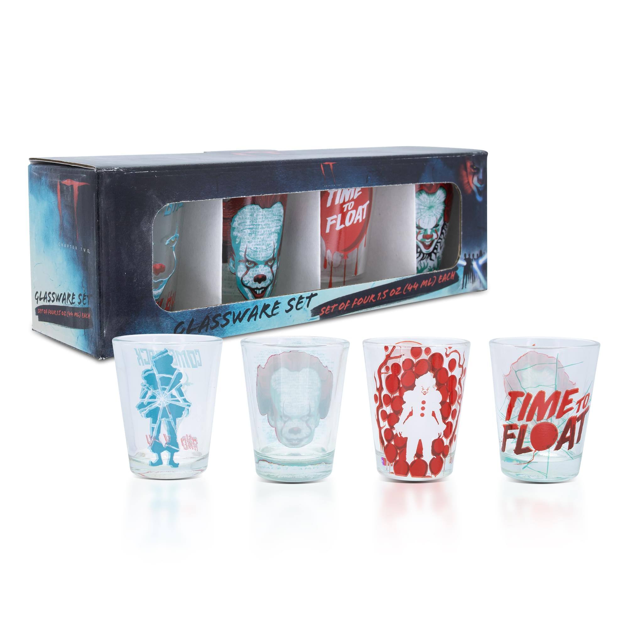 Silver Buffalo IT Pennywise Shot Glasses - Thumbnail 3