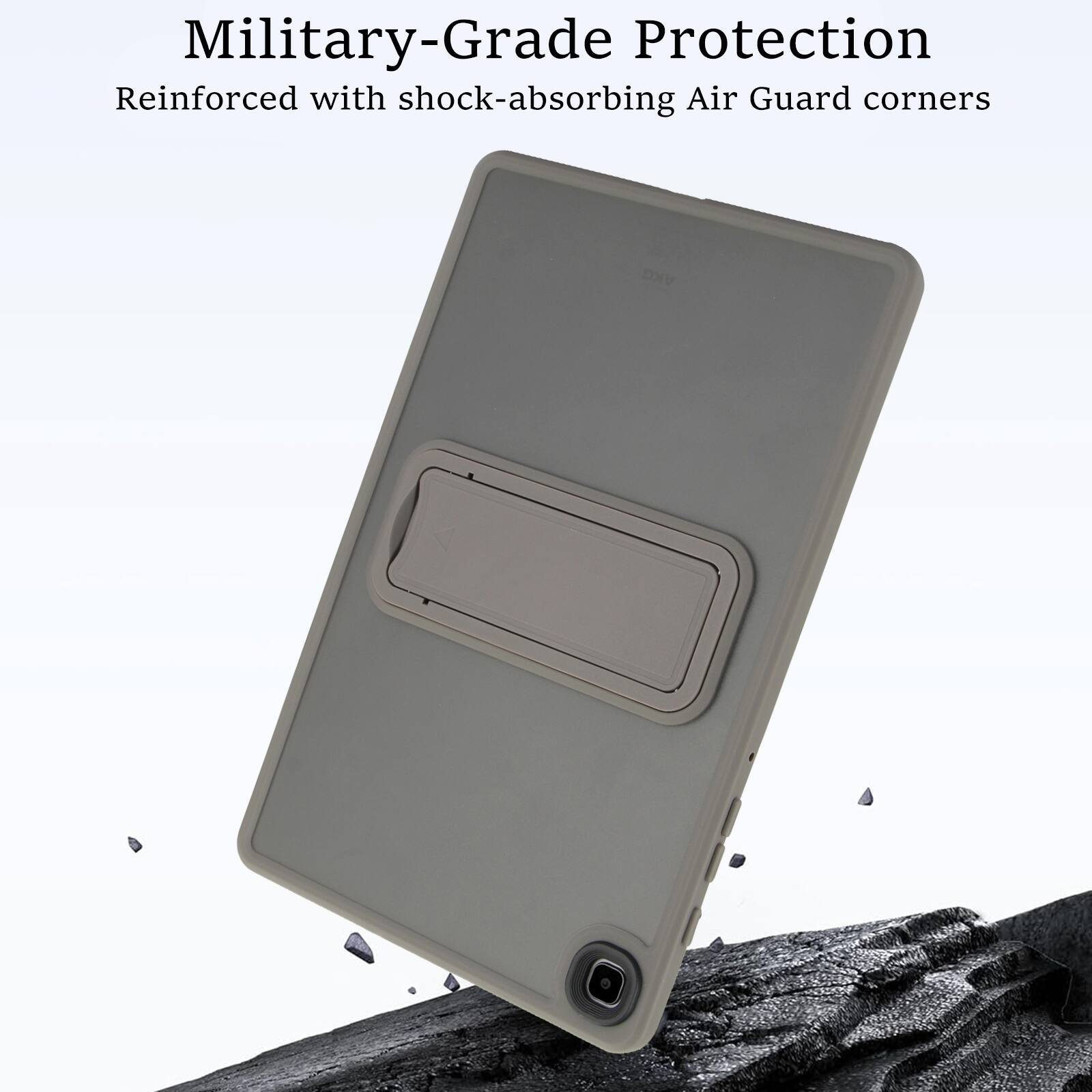 Military-Grade Protection  
Reinforced with shock-absorbing Air Guard corners