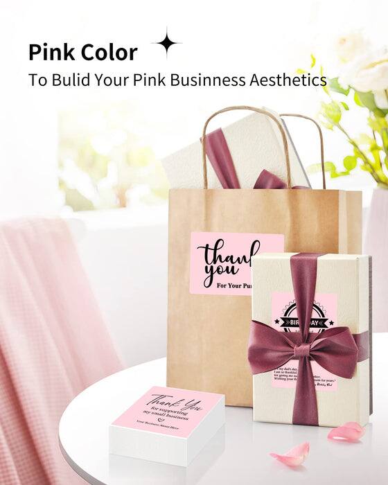 Pink Color  
To Build Your Pink Business Aesthetics  

Thank you for Your Purchase  

Thank you for supporting my small business  

Thank you for your purchase  
I am so grateful for taking the time to shop with me  
Your business means the world to me