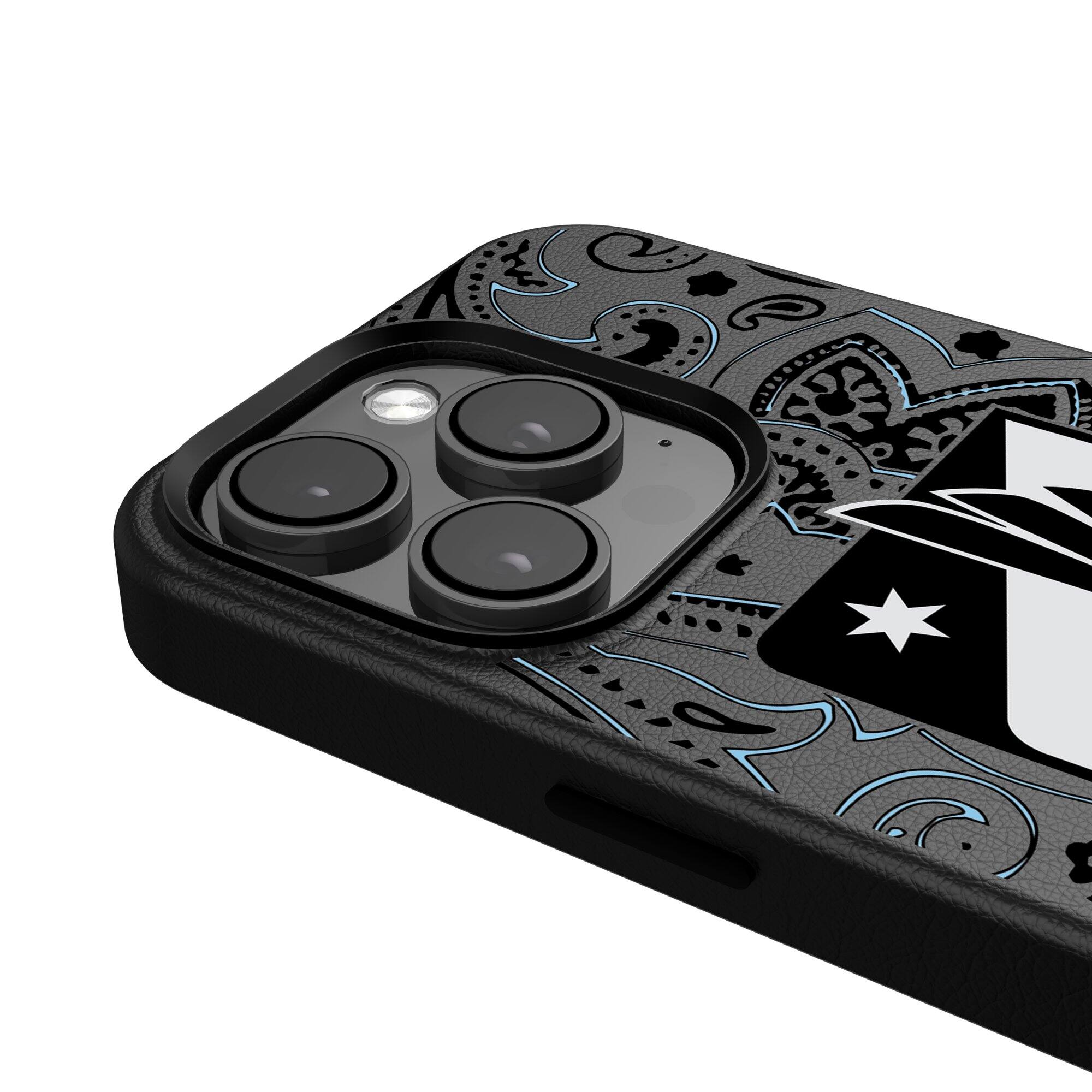 Alt View 3. Keyscaper - Black Minnesota United FC iPhone Magnetic Bump Case - 15 - Black.