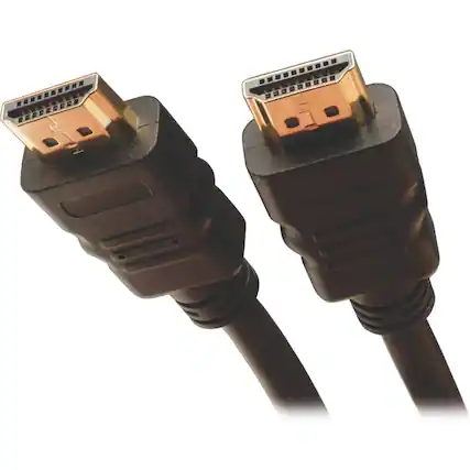 Front. Tripp Lite - 1ft High Speed HDMI Cable with Ethernet 4Kx2K UHD Digital M/M 1'.